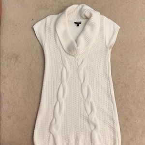 Express cowl neck sweater dress